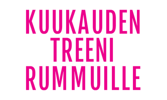 Kuukauden treeni rummuille